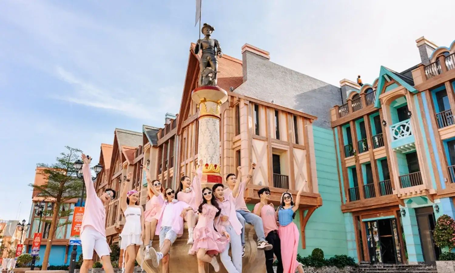 A paradise for check-in, fun activities